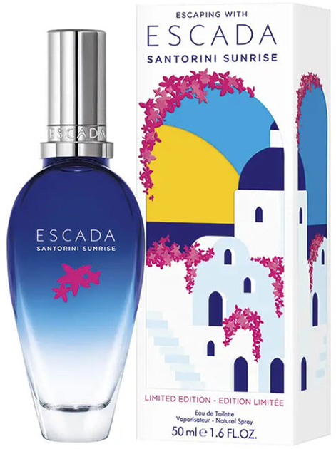Woda toaletowa damska Escada Santorini Sunrise Eau De Toilette Spray 50 ml Limited Edition (3616303456306) - obraz 1