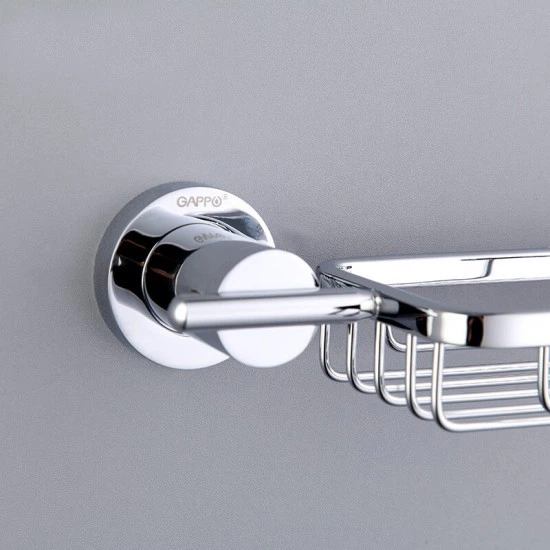 Мильниця Gappo G1802-1, латунь, хром – фото, відгуки