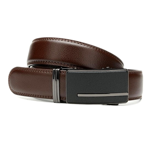 Ремень мужской кожаный автомат 115-125x3.5 JZ SB-JZCV1335-5-brown от ...