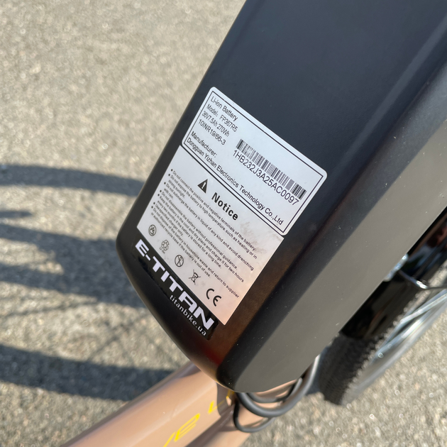 Електровелосипед E-Titan 26" Cross Elite 48/36В 500Вт 13 Ah - зображення 5