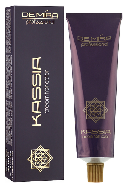 Стойкая крем-краска для волос DeMira Professional Kassia 10/76 Коричнево-фиолетовый блонд 90 мл - изображение 4