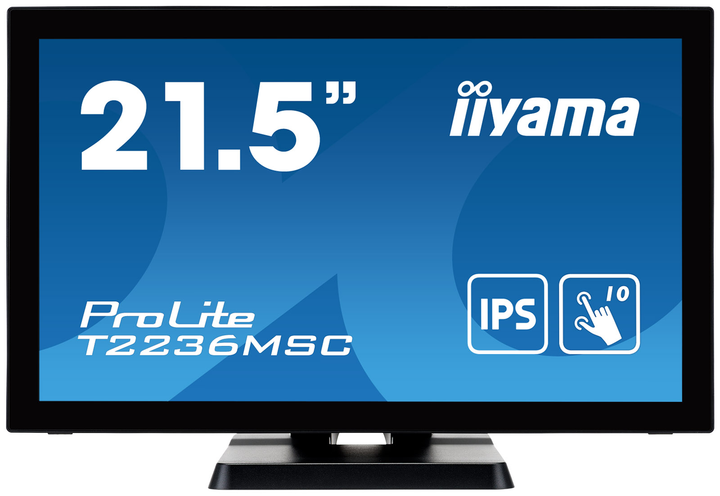 Monitor 21,5" iiyama ProLite Touch T2236MSC-B3 - obraz 1