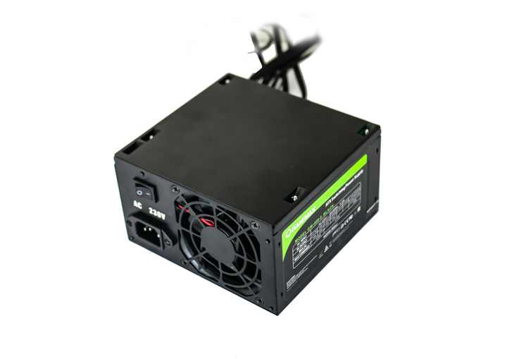 Блок питания GameMax GM-400-8CM мощностью 400 Вт, черный, вентилятор 80 мм - изображение 5