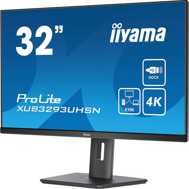 Монітор 31.5" iiyama ProLite XUB3293UHSN-B5 - зображення 4