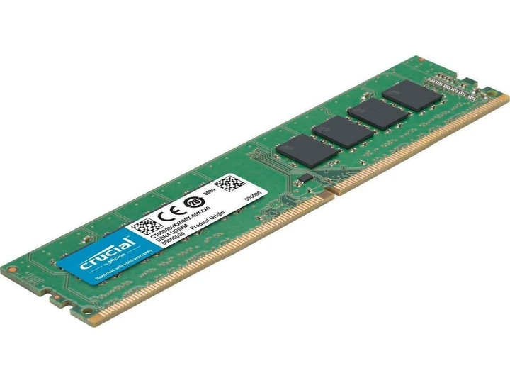Оперативная память Crucial 64GB Kit (32GBx2) DESKTOP DDR4 2666 MT Оперативная память Crucial 64GB Kit (32GBx2) DESKTOP DDR4 2666 MT