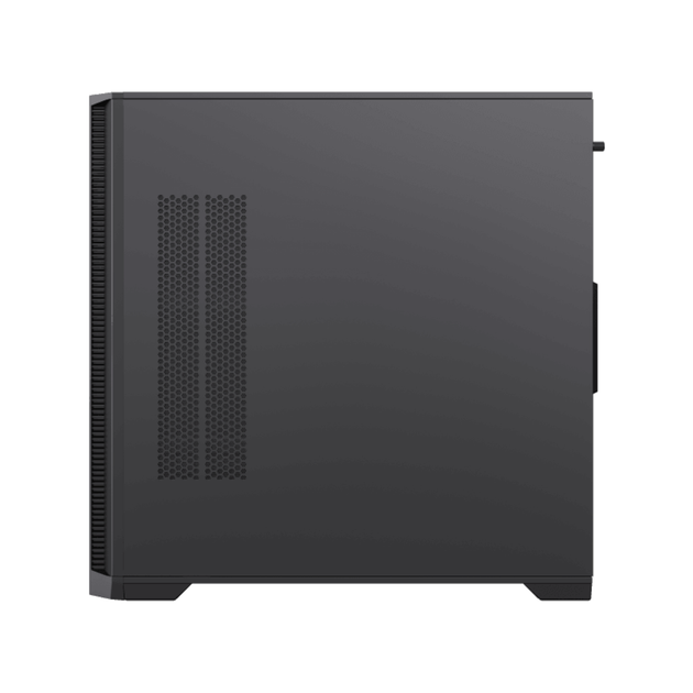 Корпус для комп'ютера Mіditower GameMax Defender TG без БЖ Чорний - зображення 9