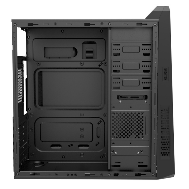 Корпус для компьютера Midіtower GameMax MT523R-NP-U3 без БП Черный с красным - изображение 4