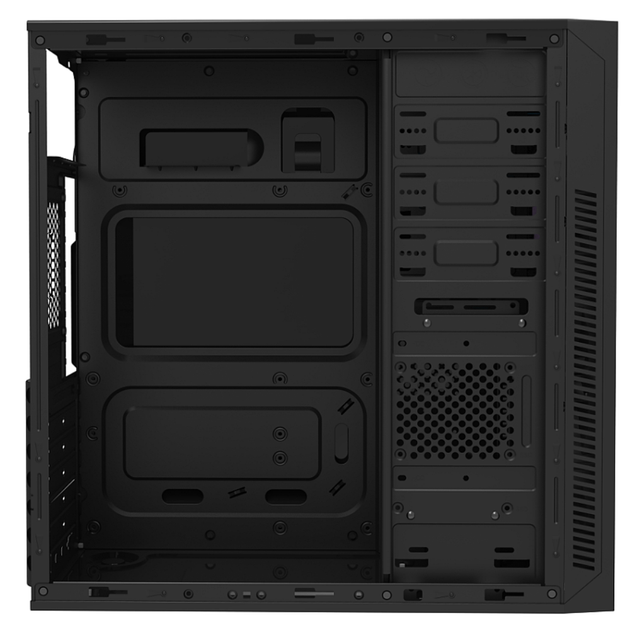 Корпус для комп'ютера Midіtower GameMax MT525-2U3TYC-3FAN без БЖ Чорний - зображення 4