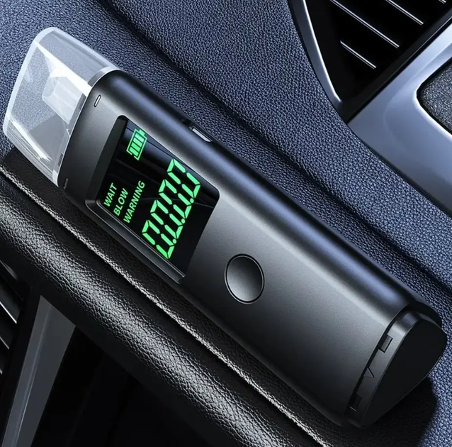 Алкотестер професійний цифровий кишеньковий AlcoCheck Elite - зображення 2