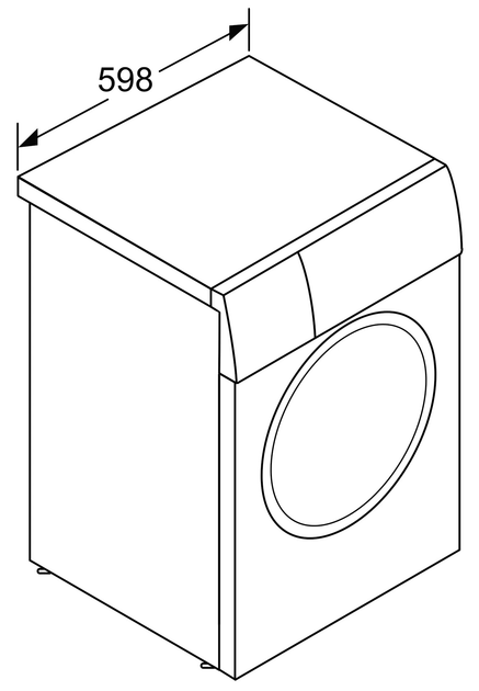 Pralka pełnogabarytowa Bosch Serie 2 WAJ240L2SN - obraz 8