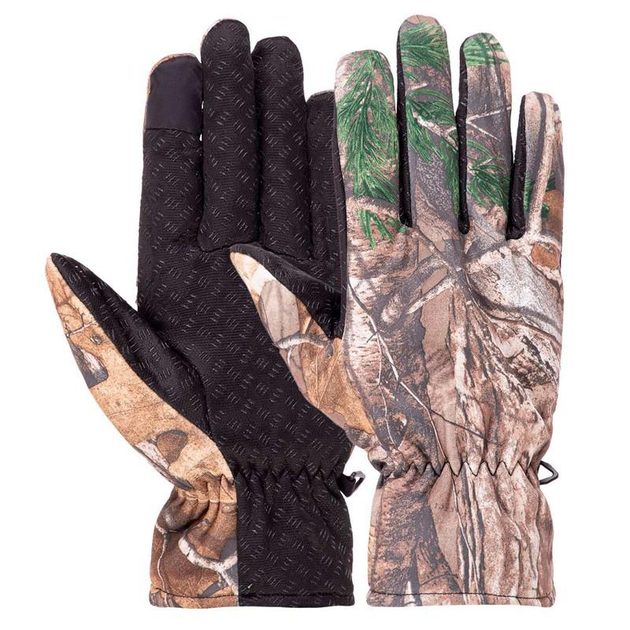 Перчатки для охоты и рыбалки с закрытыми пальцами SP-Sport BC-9229 размер L Камуфляж Лес - изображение 2