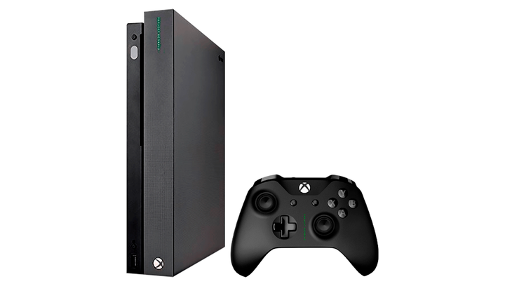 Консоль Microsoft Xbox One X Project Scorpio Limited Edition 1TB Black Black Геймпад Б/У - зображення 4