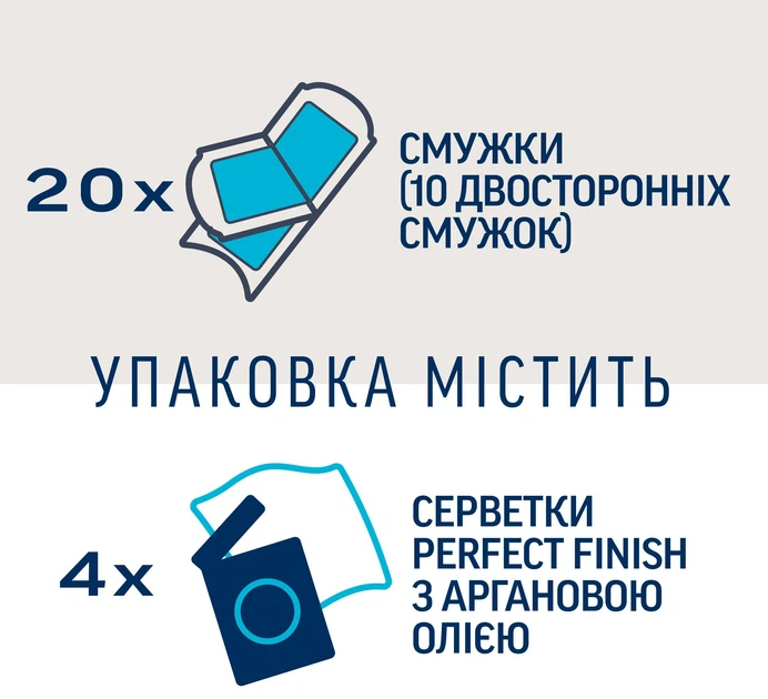 Восковые полоски для депиляции Veet Professional для чувствительной кожи лица с Маслом миндаля 20 шт (5900627074253) - Фото 7 Восковые полоски для депиляции Veet Professional для чувствительной кожи лица с Маслом миндаля 20 шт (5900627074253) - изображение 7