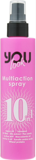 Мультиспрей миттєвої дії 10 в 1 You Look Professional Pink 200 мл - Фото 3 Мультиспрей миттєвої дії 10 в 1 You Look Professional Pink 200 мл - зображення 3