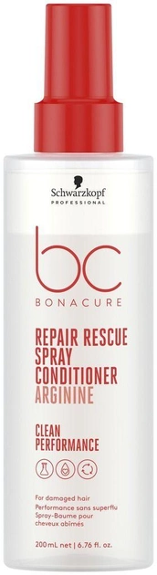 Spray do włosów Schwarzkopf Professional BC Bonacure Repair Rescue Arginine 200 ml (4045787722956) - obraz 1