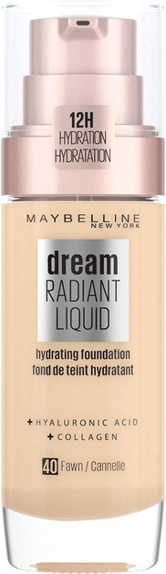Podkład Maybelline Dream Satin Liquid Foundation & Serum 40 Fawn 30 ml (3600531459154) - obraz 1