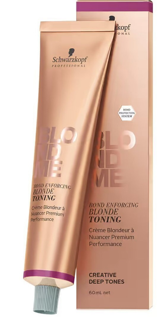 Farba do włosów Schwarzkopf Professional BlondMe Bond Enforcing Blonde Lifting Deep Chestnut głębokie tonowanie 60 ml (4045787564303) - obraz 1