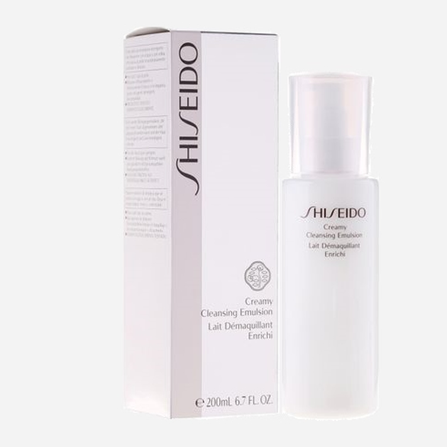 Емульсія для зняття макіяжу Shiseido Creamy Cleansing Emulsion 200 мл (768614143451) - зображення 1