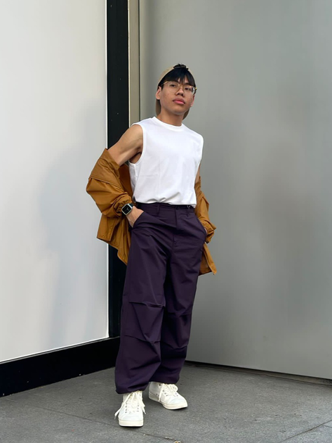 Ветровка мужская Uniqlo 633848979 XS Коричневая (1159789392) - Фото 4 Ветровка мужская Uniqlo 633848979 XS Коричневая (1159789392) - изображение 4