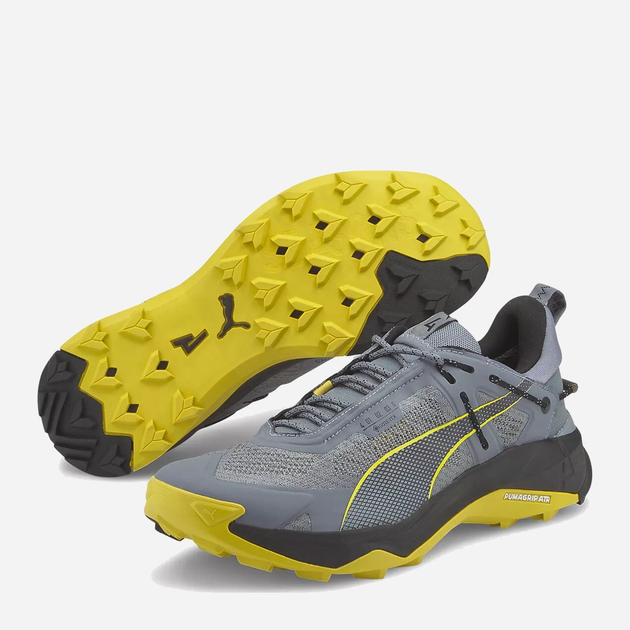 Buty trekkingowe męskie z membraną Puma Explore NITRO GTX 37802302 44.5 (10UK) 29 cm Szare (4065452411688) - obraz 4