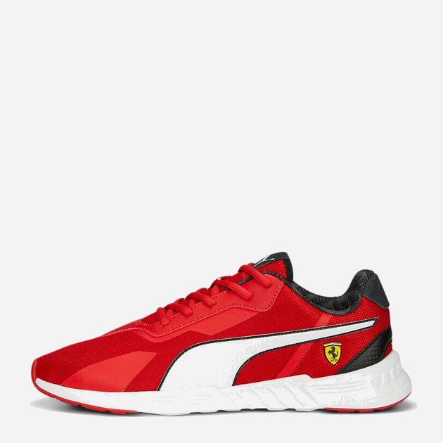 Buty sportowe męskie z siatki do kostki oddychające Puma Ferrari Tiburion Rosso Corsa 30751502 44.5 (10UK) 29 cm Czerwone (4065452440824) - obraz 2