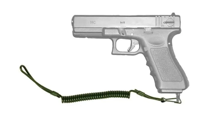 Шнур пістолетний кручений, оливка MIL-TEC 16182501 - зображення 1