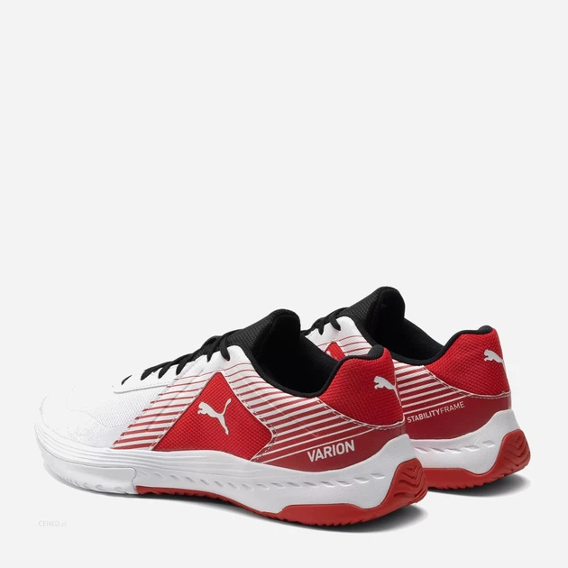 Чоловічі кросівки для волейболу Puma Varion 10647207 43 (9UK) 28 см Червоний/Білий (4065449298193) - зображення 3