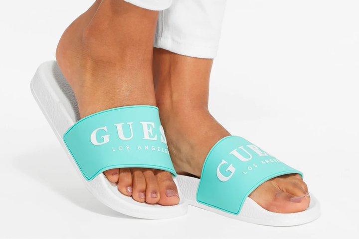 Слайды женские GUESS ANGELEA LA SLIDES (размер: 37) - Фото 1 Слайды женские GUESS ANGELEA LA SLIDES (размер: 37) - изображение 1