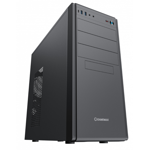 Корпус комп'ютерний ATX GameMax MT816-2U3-TYC без блока живлення/Full-tower Чорний - зображення 2