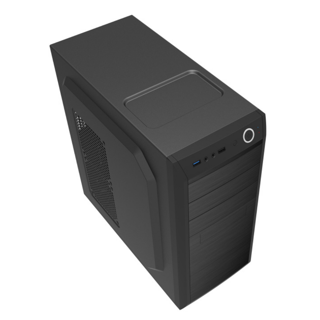 Корпус комп'ютерний ATX GameMax MT524-NP-U3 без блока живлення/Midi-tower Чорний - зображення 3