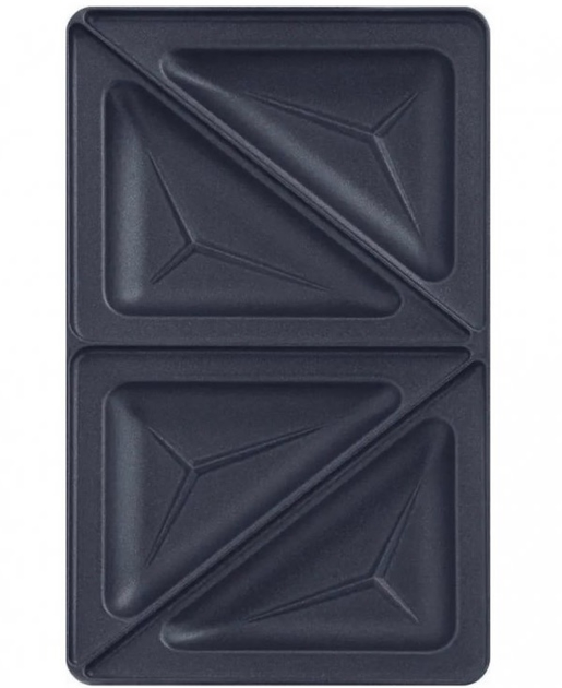 Набір пластин для приготування трикутних сендвічів Tefal (XA800212) - зображення 2