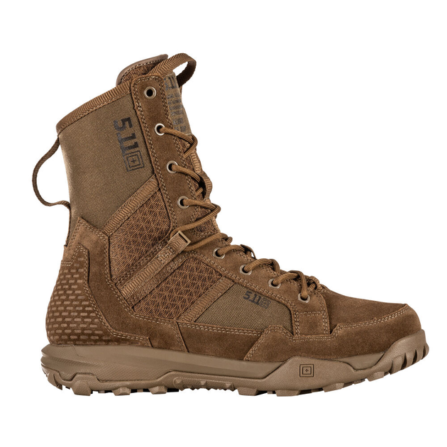 Чоловічі тактичні черевики літні 5.11 Tactical A/T 8 Non-Zip Boot DARK COYOTE 41 - зображення 1