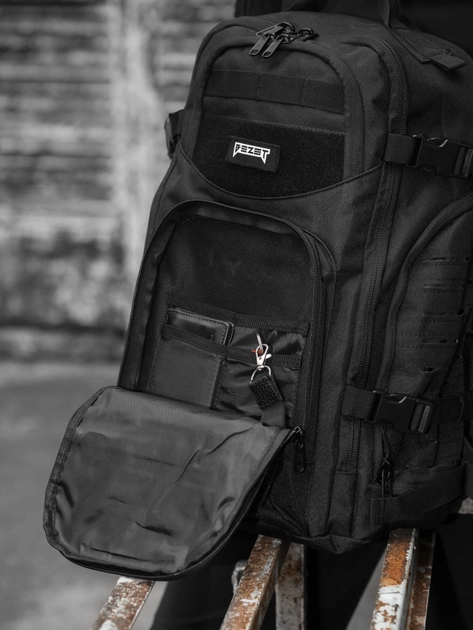 Тактичний рюкзак BEZET Soldier 9557 Чорний (2000101681656) - зображення 2
