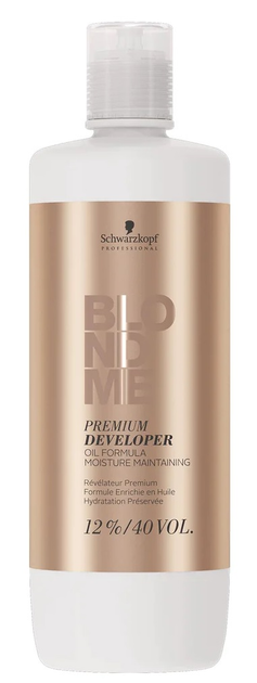 Utleniacz do włosów Schwarzkopf Professional BlondMe Premium Developer 12% / 40 Vol. 1000 ml (4045787367393) - obraz 1