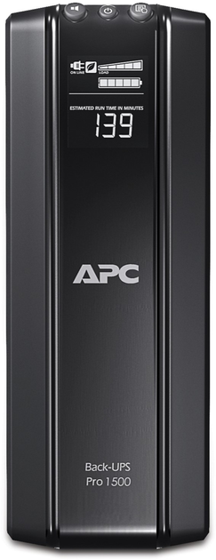 UPS APC Back-UPS Pro 1500VA (865W) Czarny (BR1500G-FR) - obraz 2