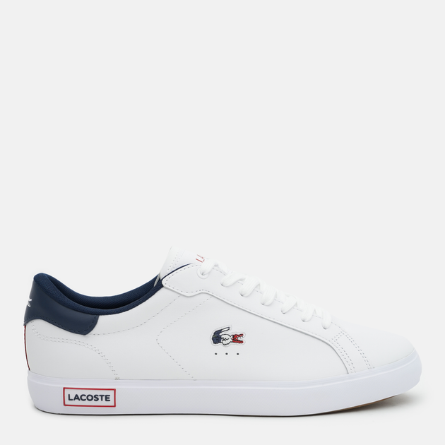 Чоловічі кеди низькі Lacoste Powercourt 743SMA0034-407 43 (T9) 27.1 см Wht Nvy Red від Rozetka на платформі USKIDKA Акція на Чоловічі кеди низькі Lacoste Powercourt 743SMA0034-407 43 (T9) 27.1 см Wht Nvy Red від Rozetka