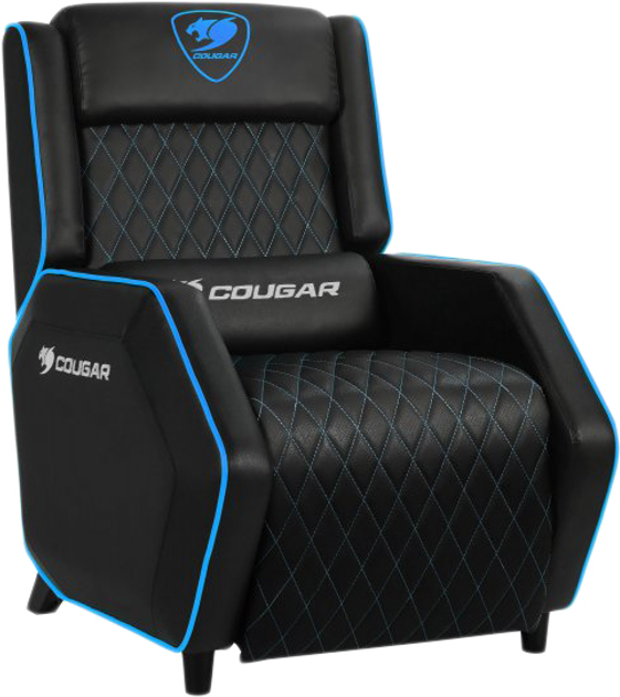 Fotel gamingowy Cougar Ranger PS Black/Blue(CGR-SA2) - obraz 2