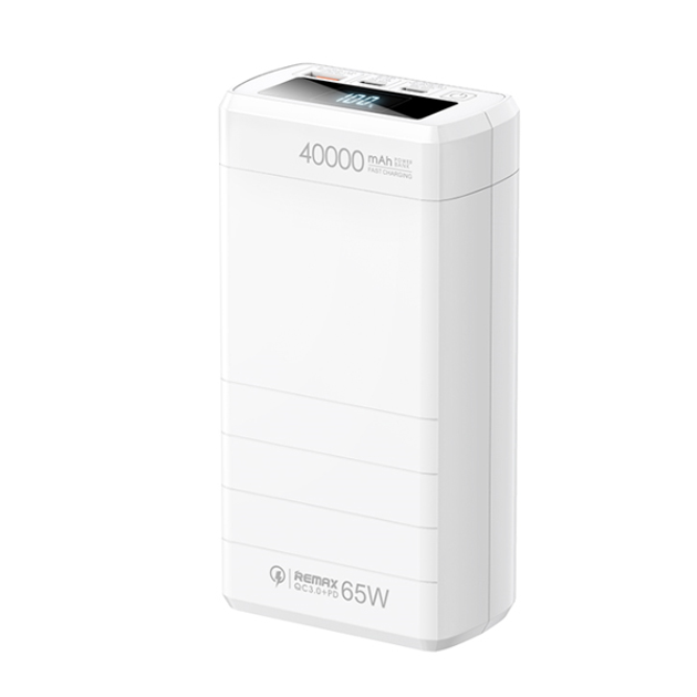 Внешний аккумулятор Remax Dinba 40000mAh QC 65W Белый (RPP-310) – фото ...