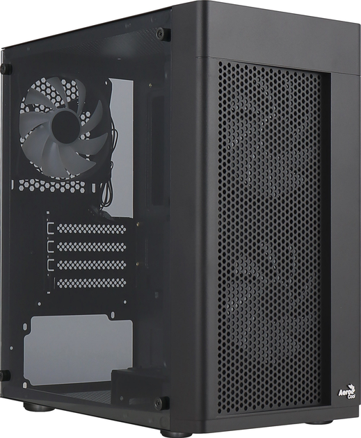 Корпус AeroCool Hexform-G-BK-v2 Black без БП (ACCS-PV38033.11) - изображение 2