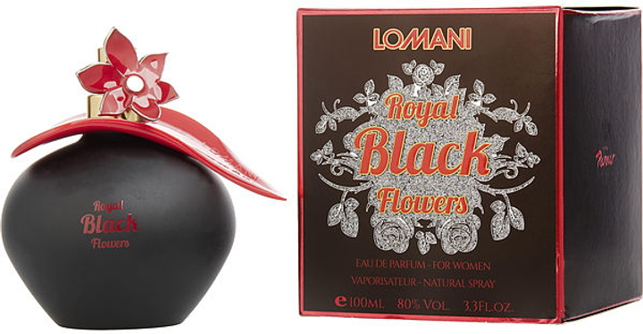 Woda perfumowana damska Lomani Royal Black Flowers 100 ml (3610400034788) - obraz 1