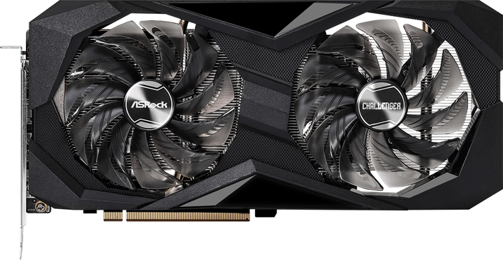 ASRock PCI-Ex Radeon RX 7600 Challenger OC Edition 8GB GDDR6 (128bit) (2695/18000) (1 x HDMI, 3 x DisplayPort) (RX 7600 CL 8GO) - изображение 1