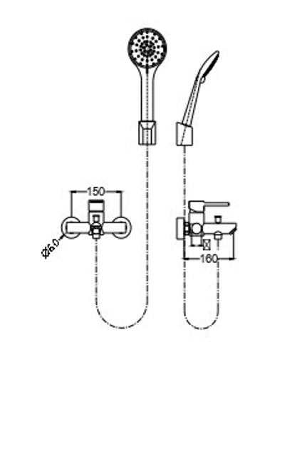 Набор смесителей PERLA OCELI (PSS203+PSS204+PSA1032) 10204-С - изображение 5