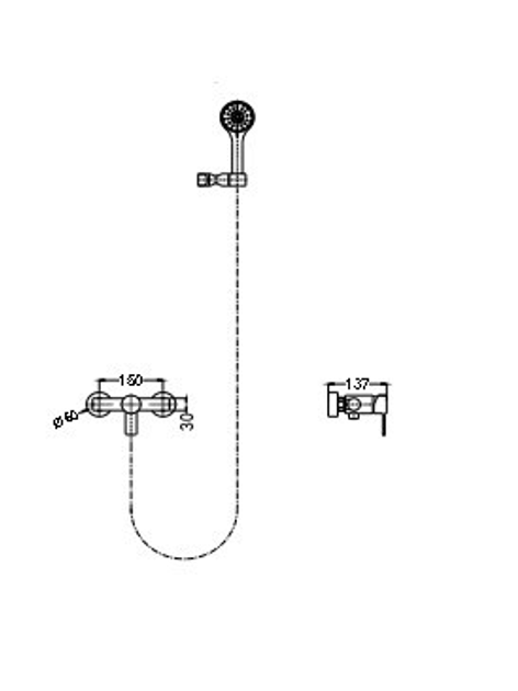 Набор смесителей PERLA OCELI (PSS203+PSS205+PSA1032) 10205-С - изображение 5