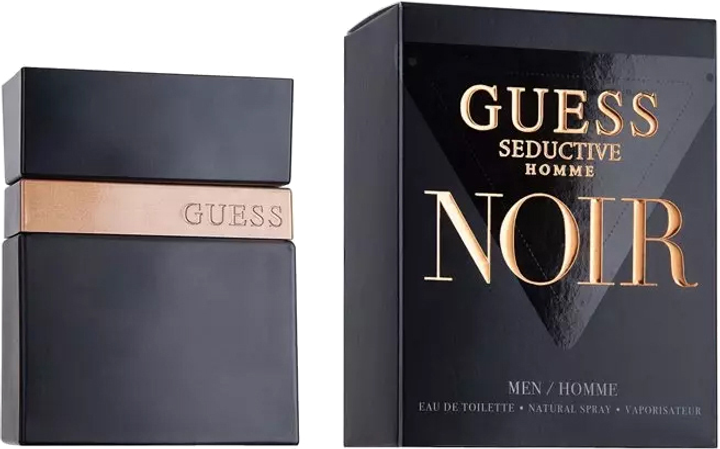 Woda toaletowa Guess Seductive Noir Homme EDT M 100 ml (85715320377) - obraz 1