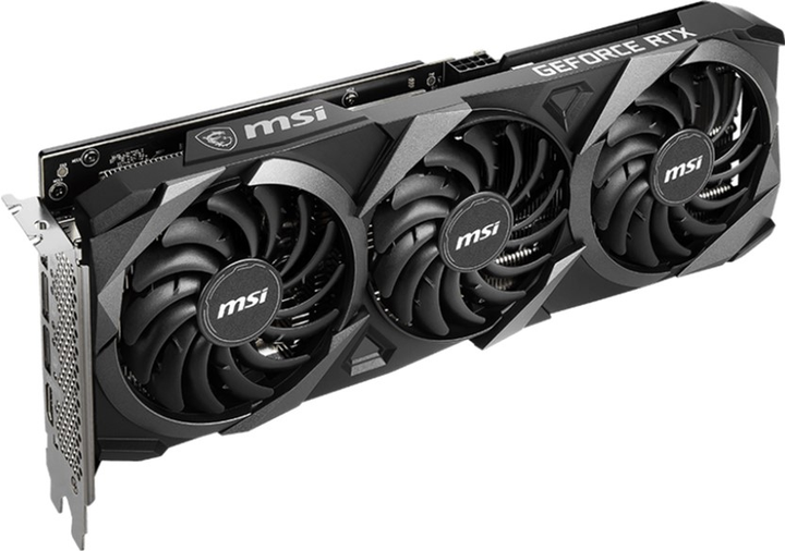 MSI PCI-Ex GeForce RTX 3060 Ventus 3X 12G OC 12GB GDDR6 (192bit) (1807/15000) (HDMI, 3 x DisplayPort) (RTX 3060 VENTUS 3X 12G OC) - изображение 3