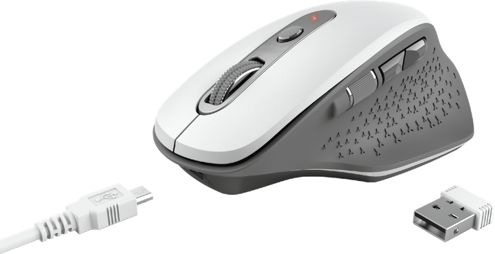 Мышь Trust Ozaa Wireless White (24035) - изображение 3