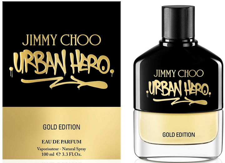 Woda perfumowana męska Jimmy Choo Urban Hero Gold Edition EDP M 100 ml (3386460127066) - obraz 1