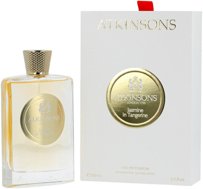 Woda perfumowana damska Atkinsons Jasmine in Tangerine EDP W 100 ml (8002135126602) - obraz 1