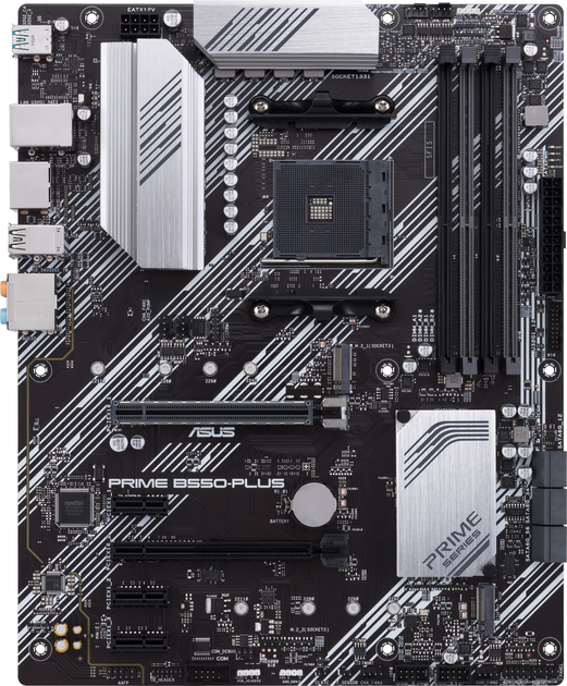 Материнская плата Asus Prime B550-Plus (sAM4, AMD B550, PCI-Ex16 ...