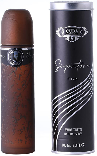 Туалетна вода для чоловіків Cuba Signature EDT M 100 мл (5425039222158) - зображення 1